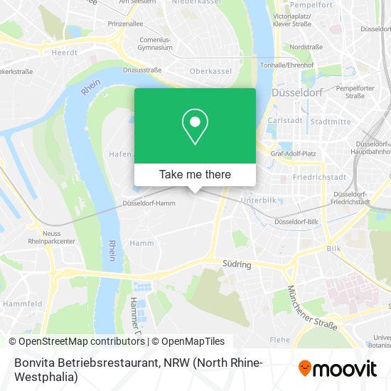 Bonvita Betriebsrestaurant map