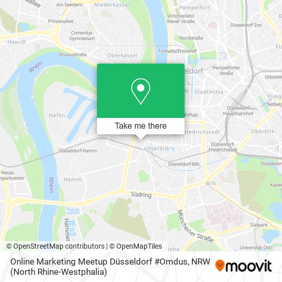 Online Marketing Meetup Düsseldorf #Omdus map