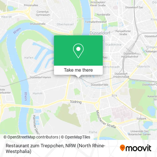 Карта Restaurant zum Treppchen