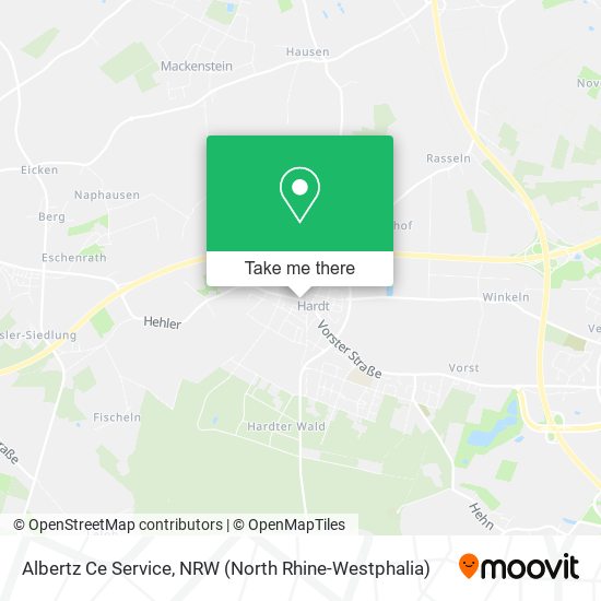 Карта Albertz Ce Service
