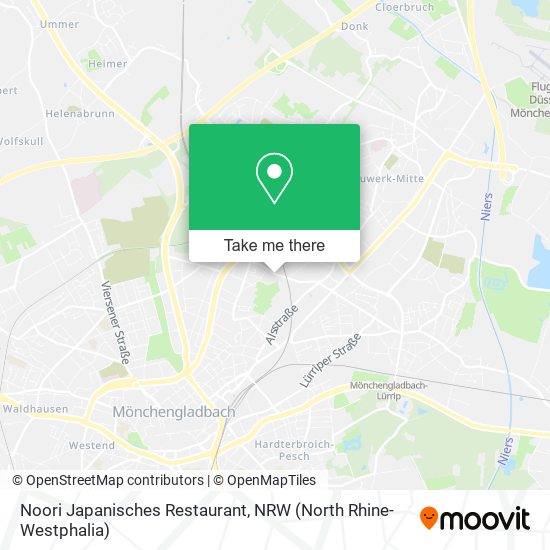 Noori Japanisches Restaurant map