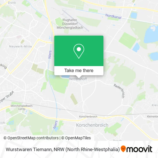 Карта Wurstwaren Tiemann