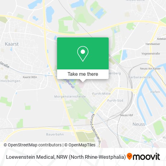 Loewenstein Medical map