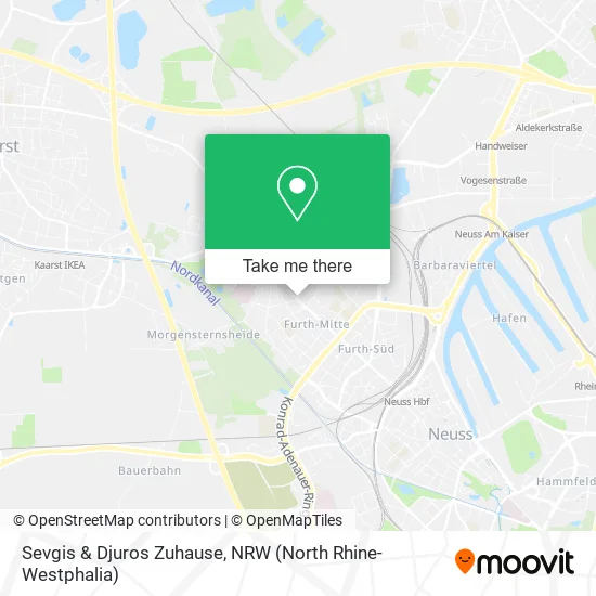 Карта Sevgis & Djuros Zuhause