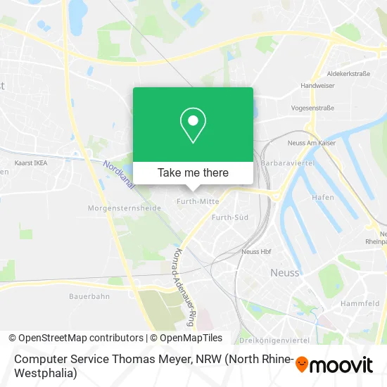 Карта Computer Service Thomas Meyer