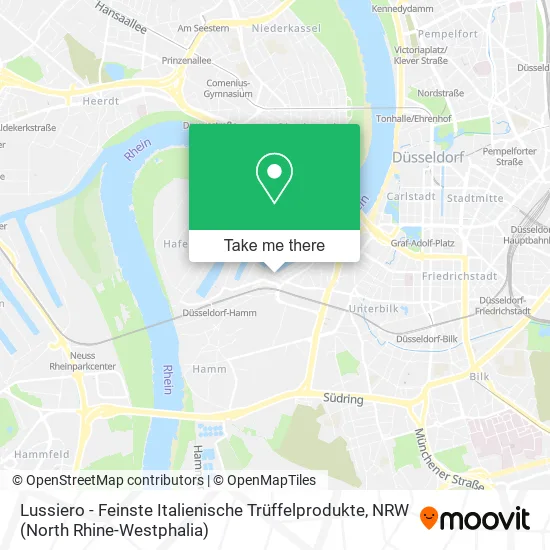Карта Lussiero - Feinste Italienische Trüffelprodukte