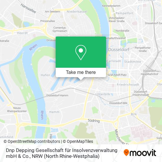 Карта Dnp Depping Gesellschaft für Insolvenzverwaltung mbH & Co.