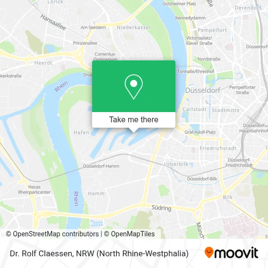 Dr. Rolf Claessen map