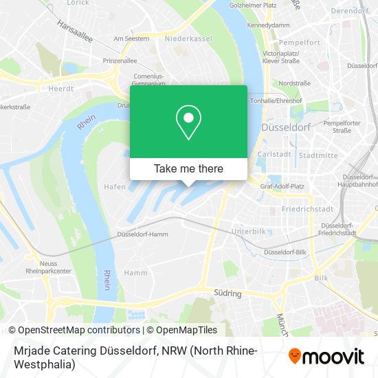 Mrjade Catering Düsseldorf map
