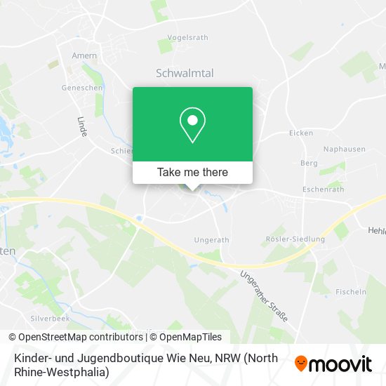 Kinder- und Jugendboutique Wie Neu map