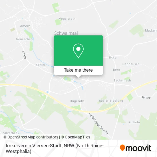 Карта Imkerverein Viersen-Stadt