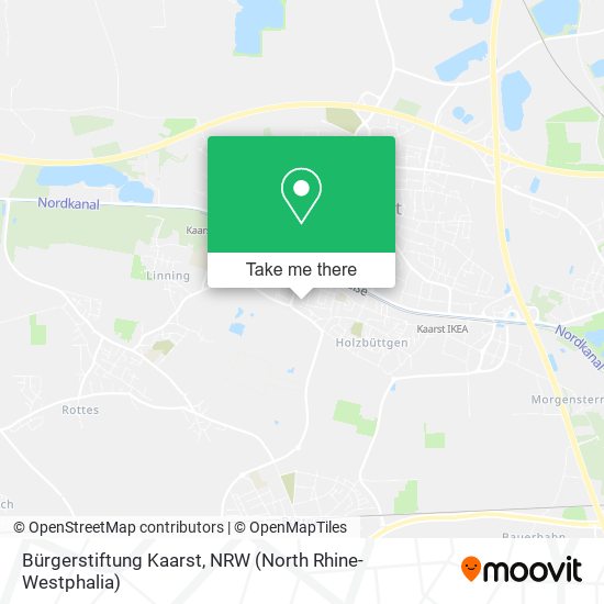 Bürgerstiftung Kaarst map