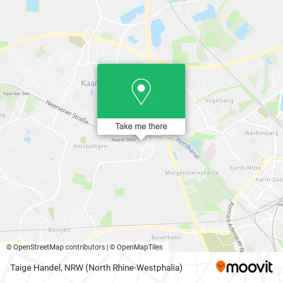 Карта Taige Handel