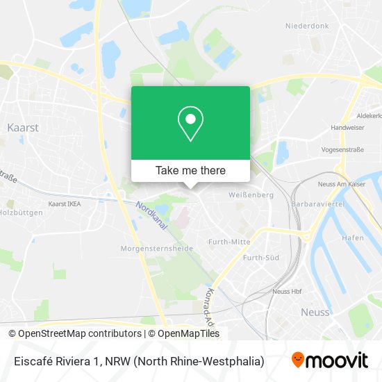 Eiscafé Riviera 1 map
