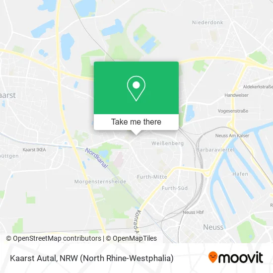 Карта Kaarst Autal