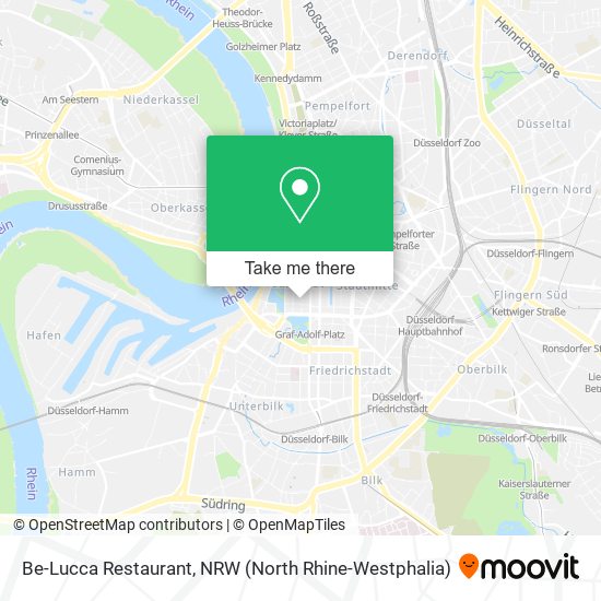 Be-Lucca Restaurant map