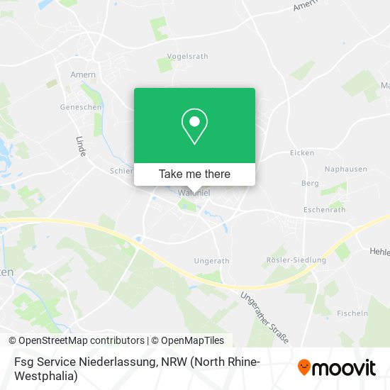 Fsg Service Niederlassung map