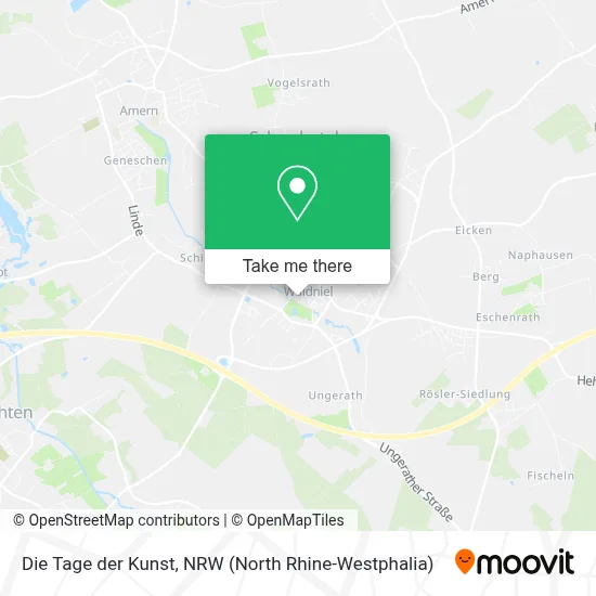 Die Tage der Kunst map