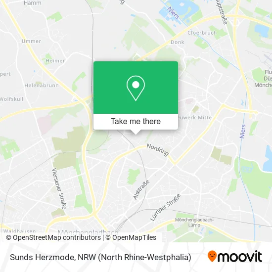 Карта Sunds Herzmode