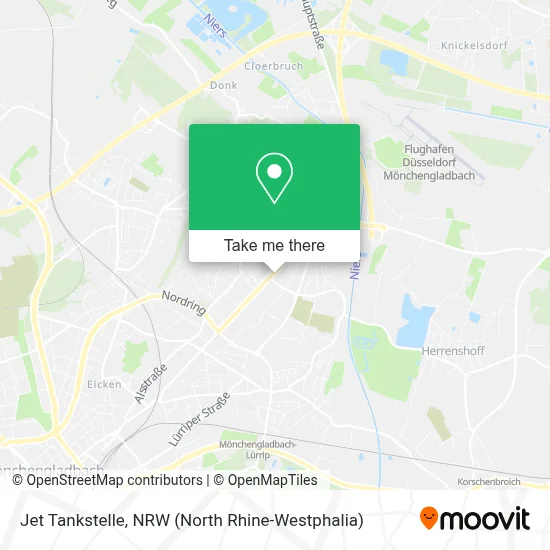Jet Tankstelle map
