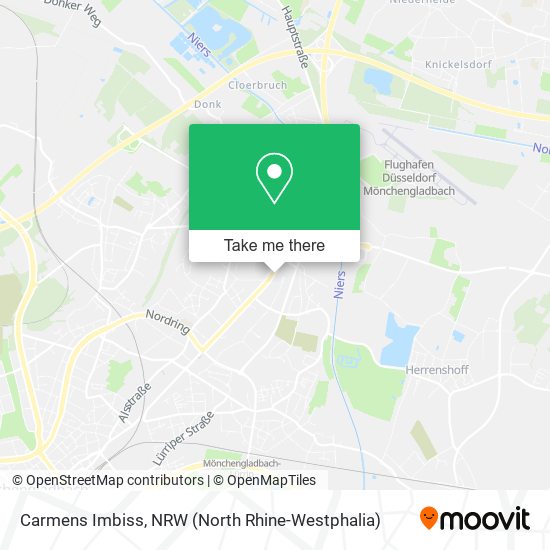 Карта Carmens Imbiss