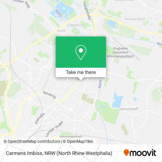 Карта Carmens Imbiss