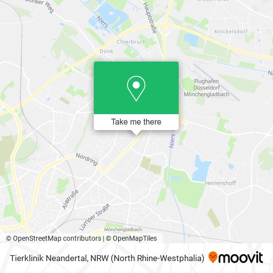 Tierklinik Neandertal map