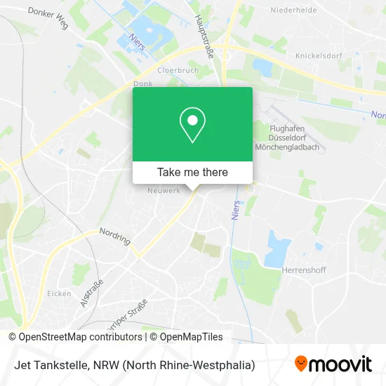 Jet Tankstelle map