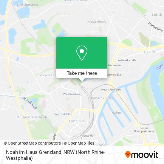 Noah im Haus Grenzland map