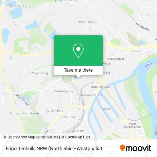 Карта Frigo Technik