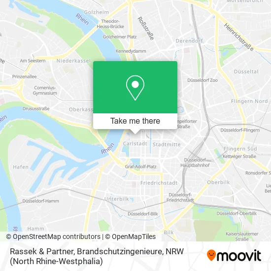 Карта Rassek & Partner, Brandschutzingenieure