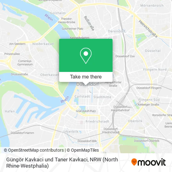 Güngör Kavkaci und Taner Kavkaci map