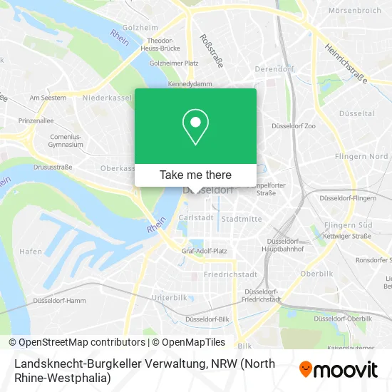 Карта Landsknecht-Burgkeller Verwaltung
