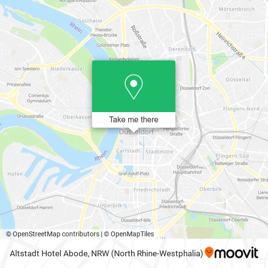 Карта Altstadt Hotel Abode