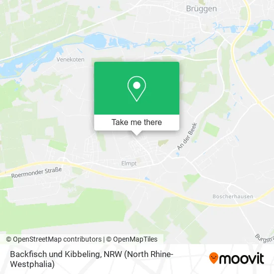 Карта Backfisch und Kibbeling