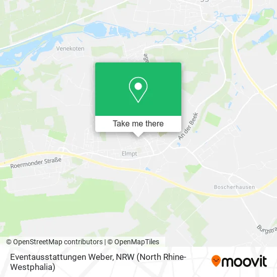 Eventausstattungen Weber map