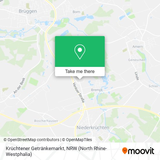 Krüchtener Getränkemarkt map