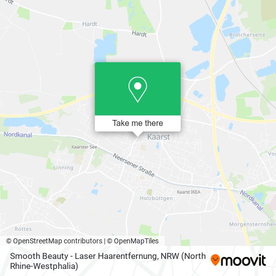 Smooth Beauty - Laser Haarentfernung map