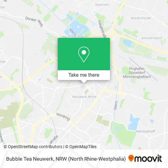 Карта Bubble Tea Neuwerk