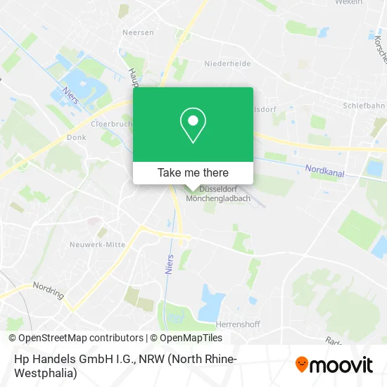 Hp Handels GmbH I.G. map