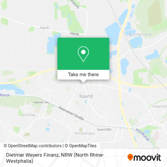 Dietmar Weyers Finanz map