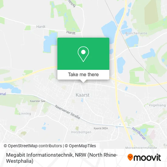 Megabit Informationstechnik map