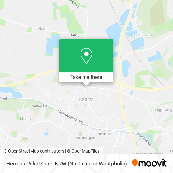 Карта Hermes PaketShop