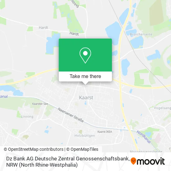 Карта Dz Bank AG Deutsche Zentral Genossenschaftsbank