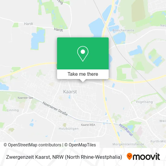 Zwergenzeit Kaarst map
