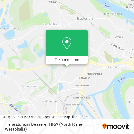 Карта Tierarztpraxis Besserer