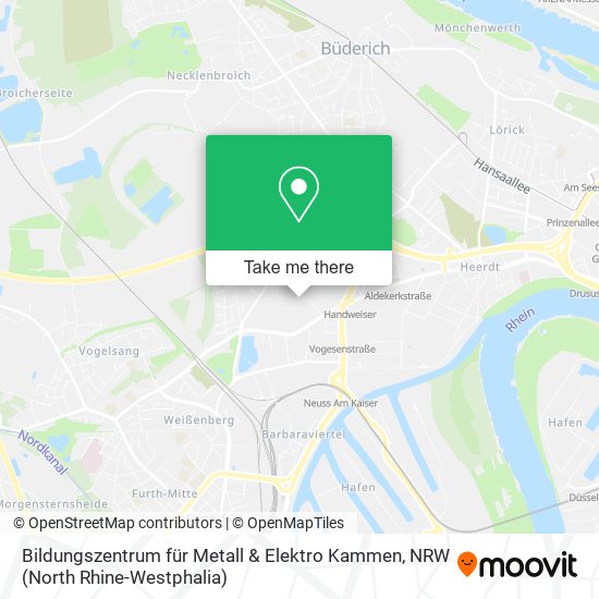 Bildungszentrum für Metall & Elektro Kammen map