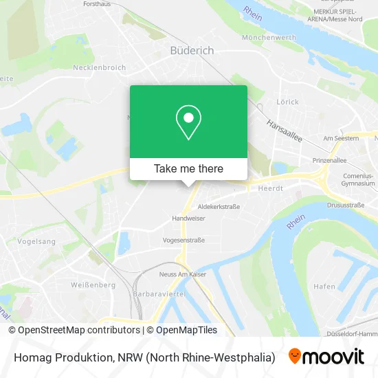 Карта Homag Produktion