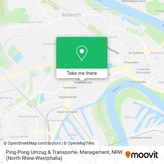 Ping-Pong Umzug & Transporte- Management map