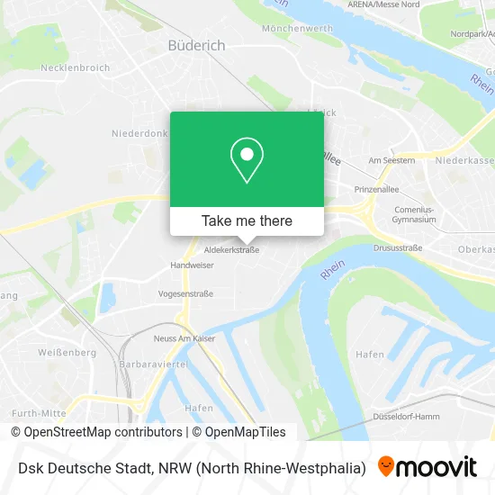 Dsk Deutsche Stadt map